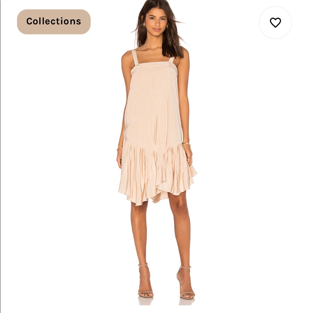 Tibi pleated strapped dress
